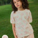 Gingersnaps Ecru Printed Ava Top