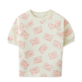 Gingersnaps Ecru Printed Ava Top