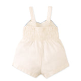 Gingersnaps Off White Embroidered Genny Romper