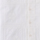 Gingersnaps White Embroidered Timothy Shirt