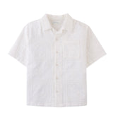 Gingersnaps White Embroidered Timothy Shirt