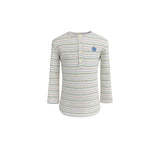 Goldthreads Stripe Teddy Star Henley T-Shirt