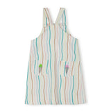 Hello Yellow Multi Squiggle Striped Patch Jumper