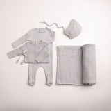 Bee & Dee Fortress Herringbone Cardigan Take Me Home Set