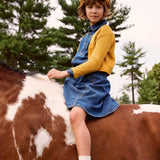 Parni Yellow Chunky Cardigan