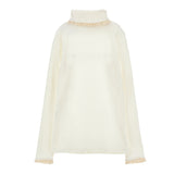 Philosophy Beige Logo Turtleneck