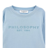 Philosophy Blue Logo T-Shirt
