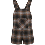 Pernille Brown Plaid Harris Romper