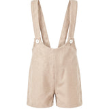 Pernille Ivory Velvet Suspender Anton Overalls