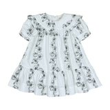 Teela Black/White Collar Dress