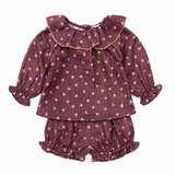 C'era Una Volta Purple Lilly Set