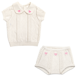 Sweet Threads Ivory Helly Set