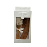 Little Threads Wooden Baby Brush & Comb Set