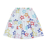 Teela Print Graffiti Star Skirt
