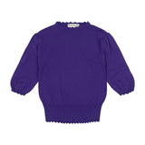 Teela Purple Knit Sweater