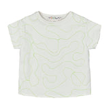 Teela Lime Embroidery Boys Top