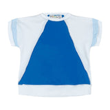 Teela Blue Colorblock Boys Top
