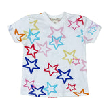 Teela Print Graffiti Star Boys Top