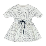 Teela Black Embroidery Dress