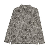 Anlogie Black/Cream Printed Mockneck