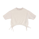 Teela Ivory Solid Girls Top