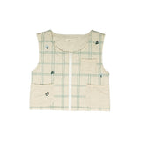 Crew Oatmilk Louise Quilted Vest