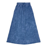 Teela Blue Mineral Wash Maxi Skirt
