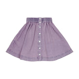 Teela Purple Denim Skirt