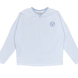 Teela Powder Blue Tennis Girls Top