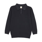 Analogie Navy Knit Polo