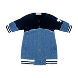 Teela Denim Varsity Dress