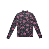 Zaikamoya Burgundy Roses Top