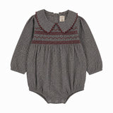 Analogie Soft Grey Plaid Edition Romper