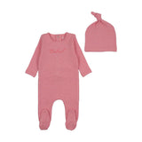 Bee & Dee Bright Rose Tada! Footie Set