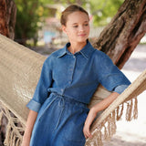 Luna Mae Denim Lily Skirt