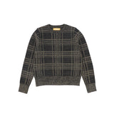Le Bourdon Olive Plaid Sweater