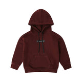 Bopop Burgundy Pocket Detail Sweatshirt