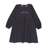 Analogie Denim/Burgundy Denim Day Dress