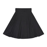 Teela Black Teen Knit Circle Skirt