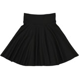 Teela Black Ponte Circle Skirt
