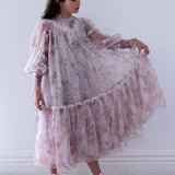 Petite Amalie Fantasy Print Tulle Dress