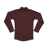 Farren and Me Washed Burgundy Dolman Turtleneck