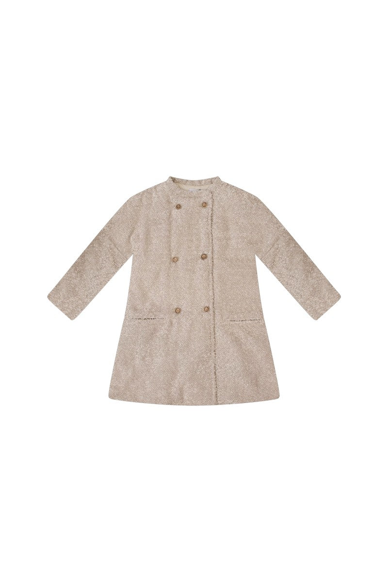 Kipp Stone Boucle Padded Coat