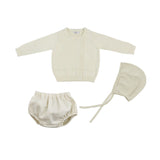 Coco Blanc Cream Bloomer Set