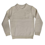 Kipp Oatmilk Franck Collar Sweater