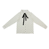 Coco Blanc Cream/Black Polka Dot Blouse
