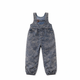 Birnham On The Sea Navy Wash Corduroy Buckle Romper
