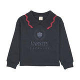 Analogie Navy Collar Fan Club Sweatshirt