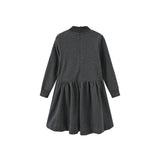Phil and Phoebe Grey Mila Crest Sweatshirt Dress