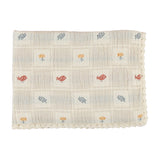 Bebe Organic Earthy Patchwork Nature Blanket